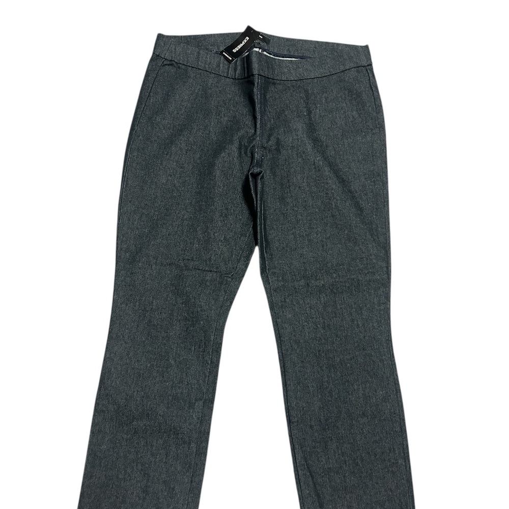 Women's Express dark blue/black elastic waist jeans size 10 NWT